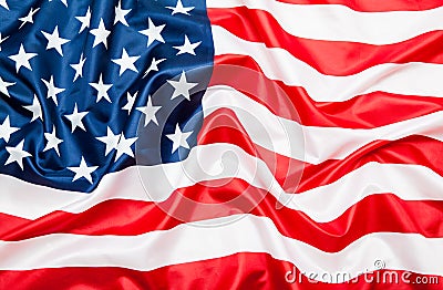 American United States USA flag Stock Photo