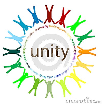 Unity and peace Stock Photo