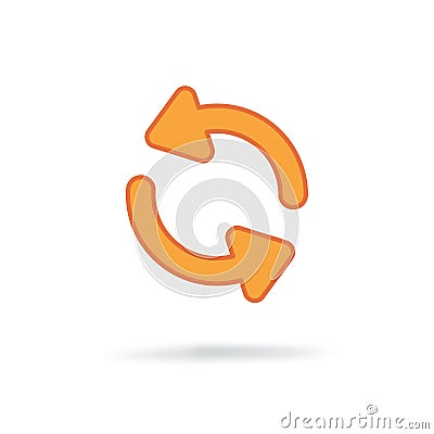 Universal arrow icon Vector Illustration