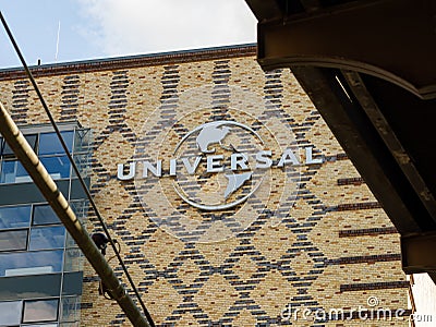 Universal Music Group Logo Sign Editorial Stock Photo