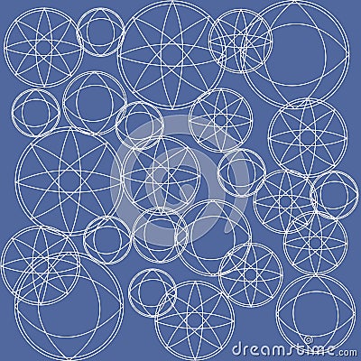 Universal ornamental vector seamless patterns. Endless texture for wallpaper, pattern fills, web page background, surface textures Vector Illustration