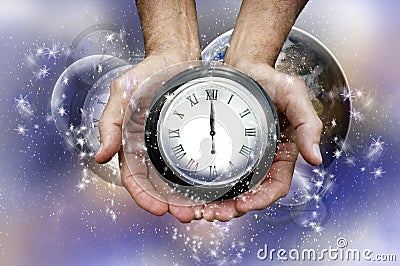 Universal time Stock Photo