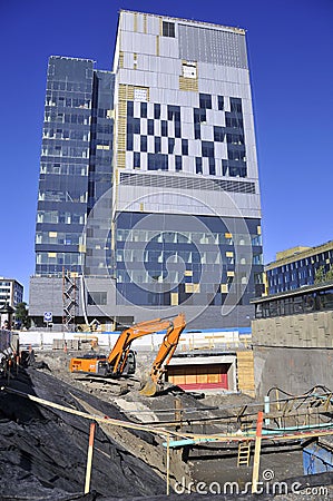 Universite de Montreal's Hospital Center Editorial Stock Photo