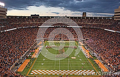 University of Tennessee Game Day Editorial Stock Photo