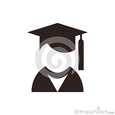 University avatar. Education icon Stock Photo