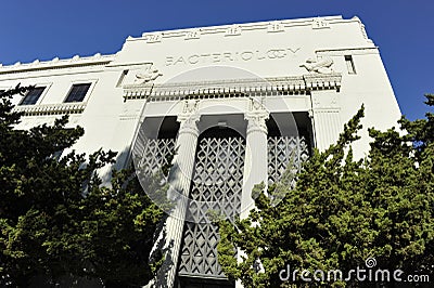 University of Berkeley, Bacteriology, USA Editorial Stock Photo