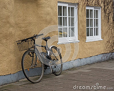 University Bicycle Oxford University Building UK Editorial Stock Photo