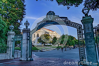 University of California Berkeley Editorial Stock Photo