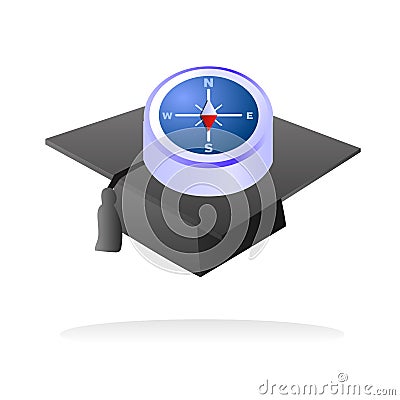 University and college guidance Vector Illustration