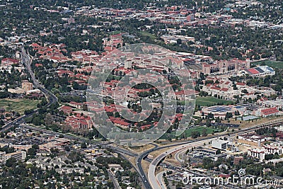 University of Colorado Boulder Stock Photo