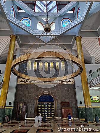 University of gadjah mada mosque interior design Stock Photo