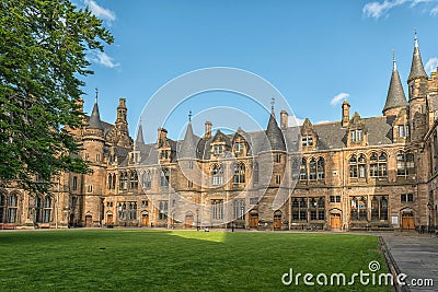 University of Glasgow, Scotland, UK Editorial Stock Photo