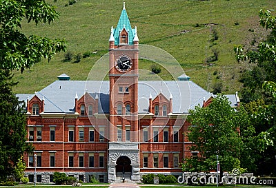 University Hall in Montana since 1898 Stock Photo