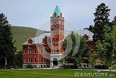 University Hall in Montana since 1898 Stock Photo