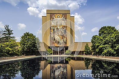 Notre Dame, Indiana Editorial Stock Photo