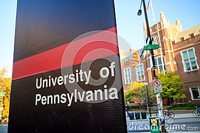 The University of Pennsylvania Stock Photo