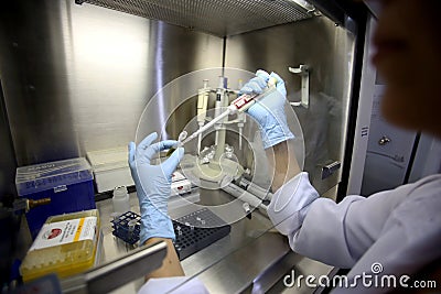 University research lab Editorial Stock Photo