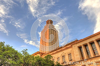 University of Texas Tower Stock Photo