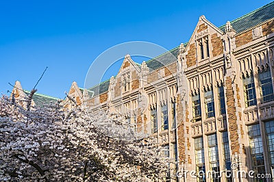 University of Washington,Seattle,washingto n,usa. 04-03-2017: ch Editorial Stock Photo