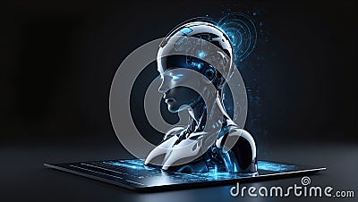 unleash design magic: ai's influence on your website. generative ai Stock Photo