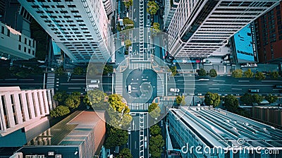 Unleash the immersive power of oneshot scenes with a captivating aerial view Show seamless transitions and dynamic movement to Stock Photo