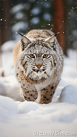 Unleashing the Power of the Elusive Lynx: A Rogue's Guide to Con Stock Photo