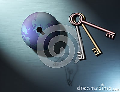 Unlock Success Stock Photo