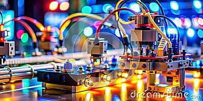 Unlocking Industry 40 Potential Learn about Inductive Proximity Sensors and Switches with this Comprehensive Education Stock Photo