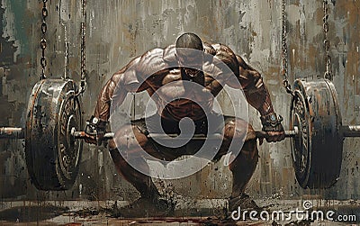 Unlocking the Secrets to Peak Physical Performance -Generative ai Stock Photo