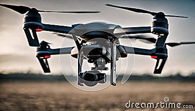 Unmanned Aircraft Innovation The Drone Era Stock Photo