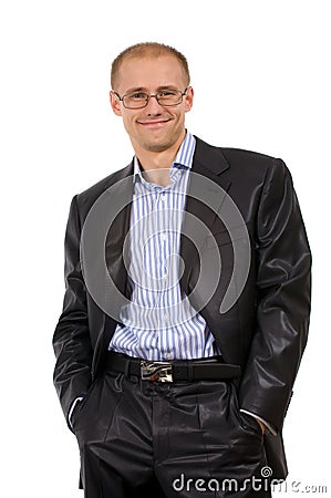 Unnecktie men Stock Photo