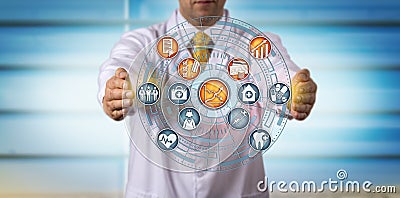 Projecting Improved Profits From Value-Based Care Stock Photo