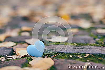 Unrequited, one-sided love or loneliness LGBT concept Stock Photo