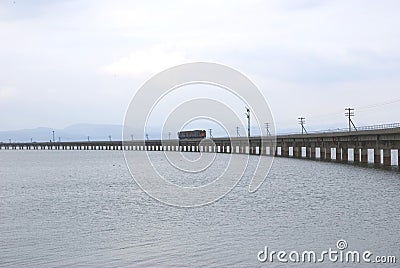 Unseen Thailand train of lopburi Editorial Stock Photo