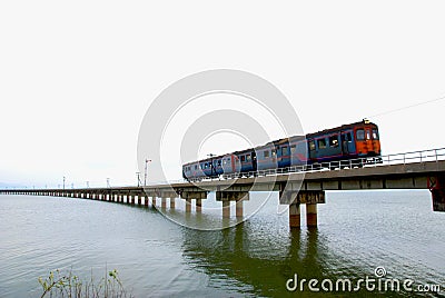 Unseen Thailand train of lopburi Editorial Stock Photo