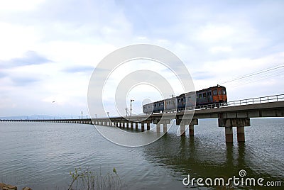 Unseen Thailand train of lopburi Editorial Stock Photo