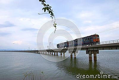 Unseen Thailand train of lopburi Editorial Stock Photo