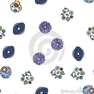 unsolved mysteries question seamless pattern vector Vector Illustration