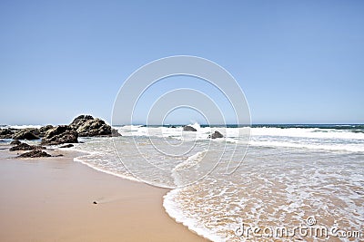 Unspoiled nature in Portugal Stock Photo