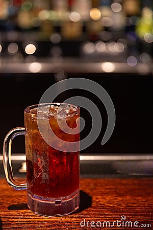 Unsweetened Iced Tea Stock Photo