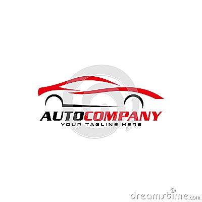 Automotive racing logo icon vector design symbol Vector Illustration