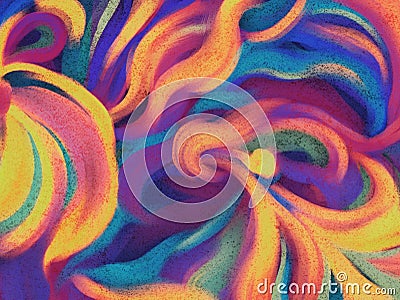 Colorful abstarct background with interesting pattern Stock Photo
