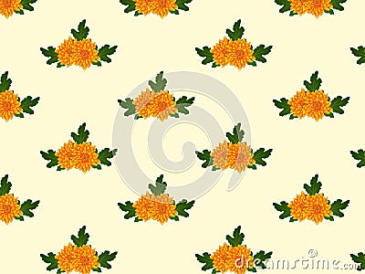 Seamless pattern for bedsheet and curtains design Stock Photo