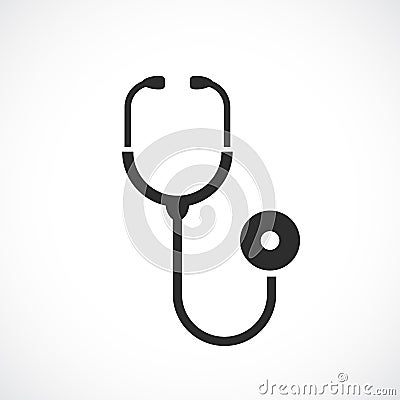 Stethescope vector icon Vector Illustration