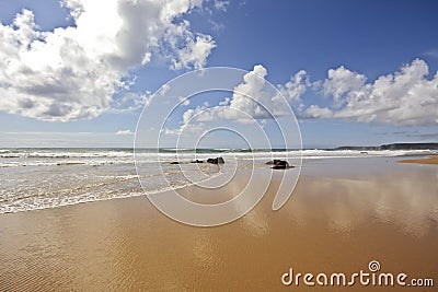 Untouched nature in Portugal Stock Photo