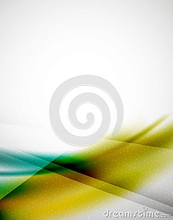 Unusual blur wave abstract background Vector Illustration