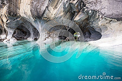 Marble caves Stock Photo