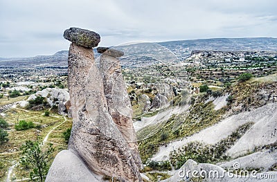 Unusual rock formations Stock Photo