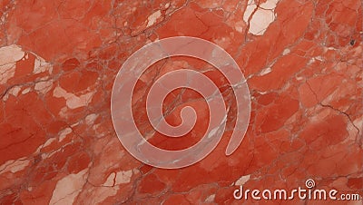 Red Majesty: Rojo Alicante Marble's Bold and Eye-Catching Presence. AI Generate Stock Photo