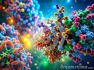 Unveiling the Dephosphorylation Enzyme Action A Molecular Mechanism and Cellular Process Deep Dive Stock Photo